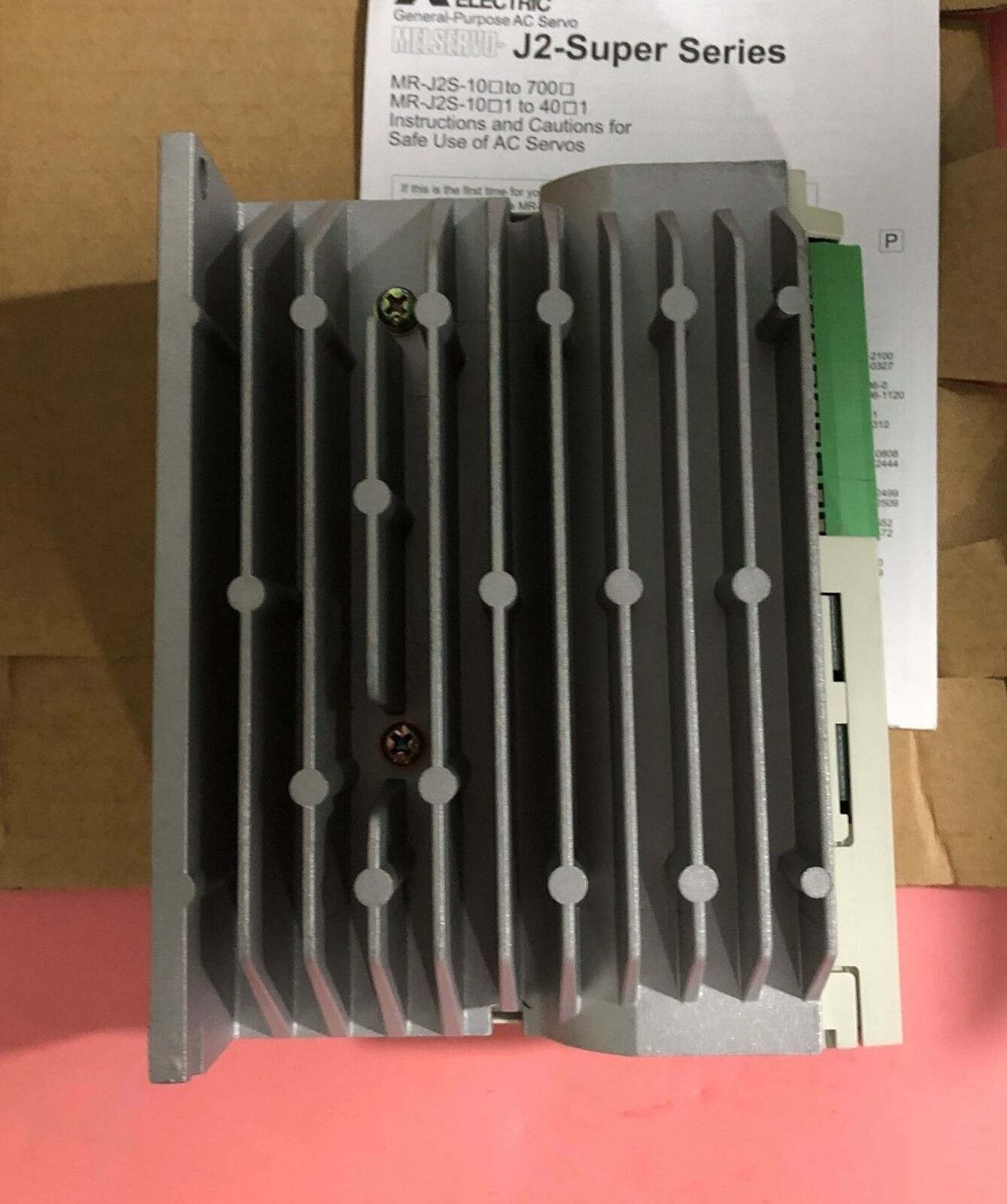 Used Mitsubishi MR-C40A-UE 400W Servo Drive, Tested Good - MITSUBISHI