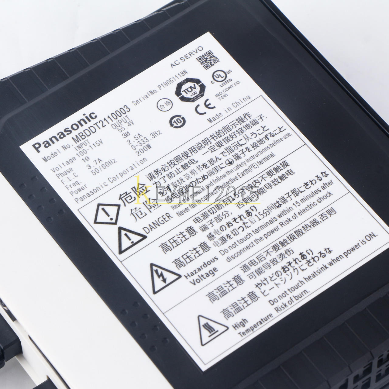1PCS Panasonic Servo Driver MBDDT2110003 - PANASONIC