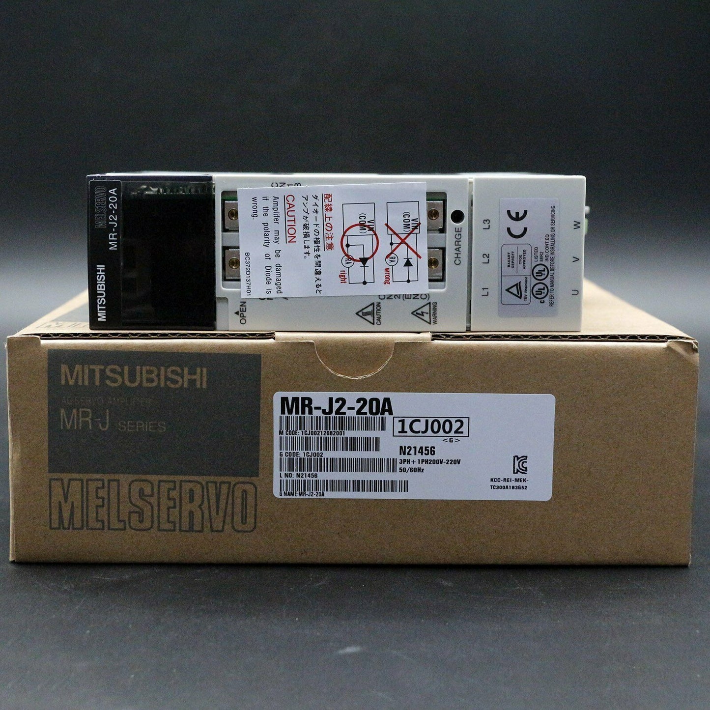 1PC MRJ2 20A Servo Drive - Mitsubishi In-Box - MITSUBISHI