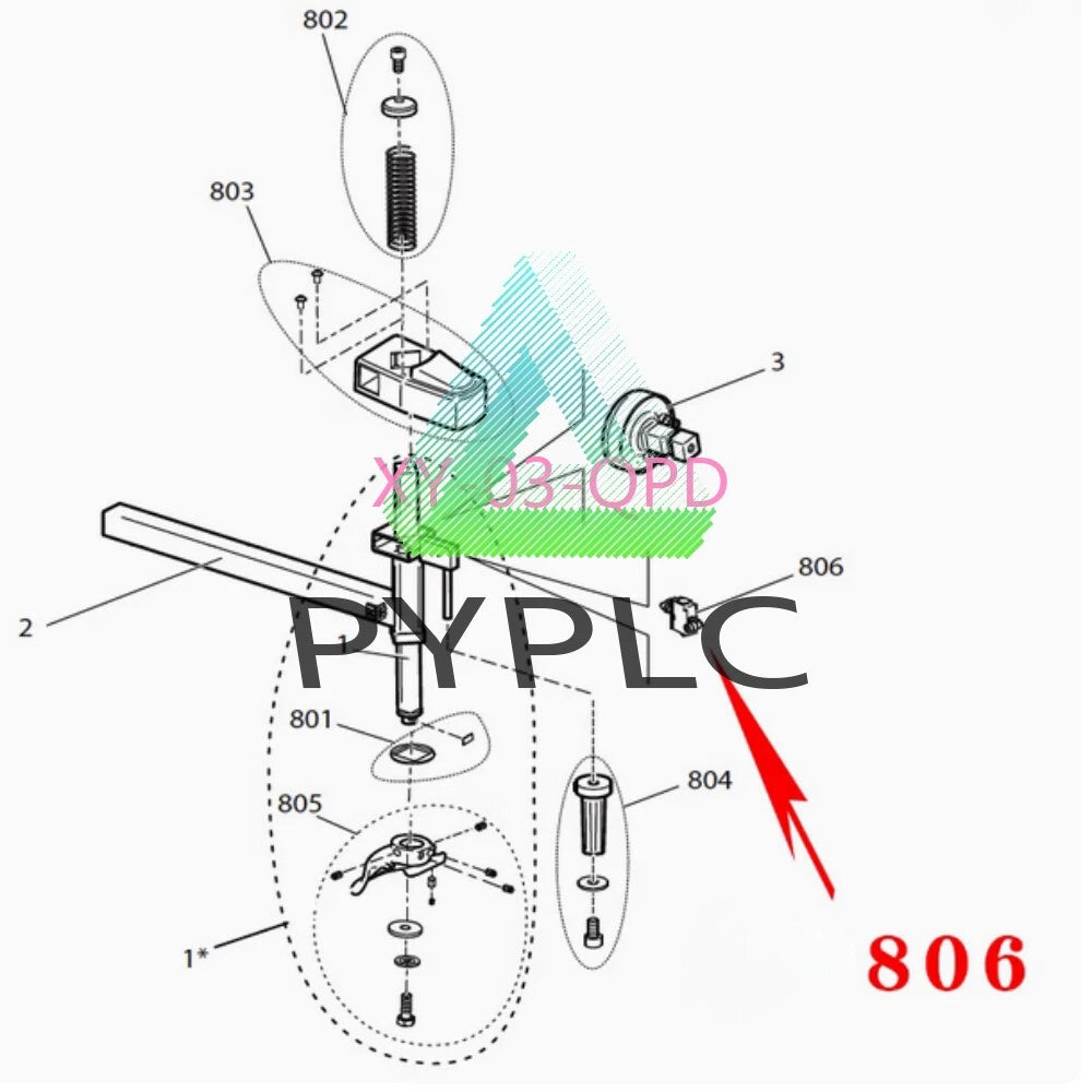 1PCS ASO18MO159 Vertical Air Lock Manual Valve For MS63 MS65 Tire Changer
