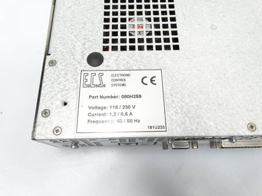 ECS 080H259_DRIVE - 220V 50Hz 1000W 1000AH Lithium Battery Charger for Laptops & Tablets - ECS