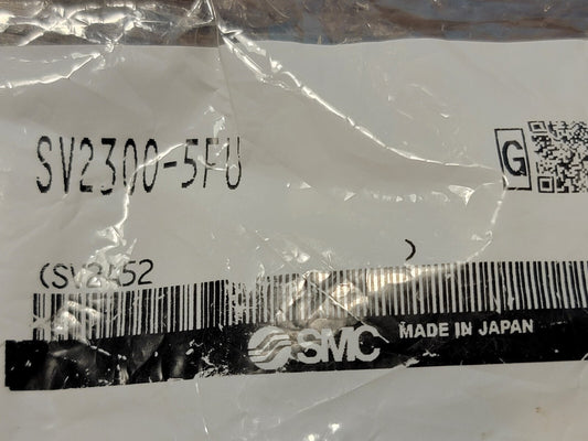 1pcs SMC SV2300-5FU SV2A52 Solenoid Valve 5-Port, 2-Position SEALED