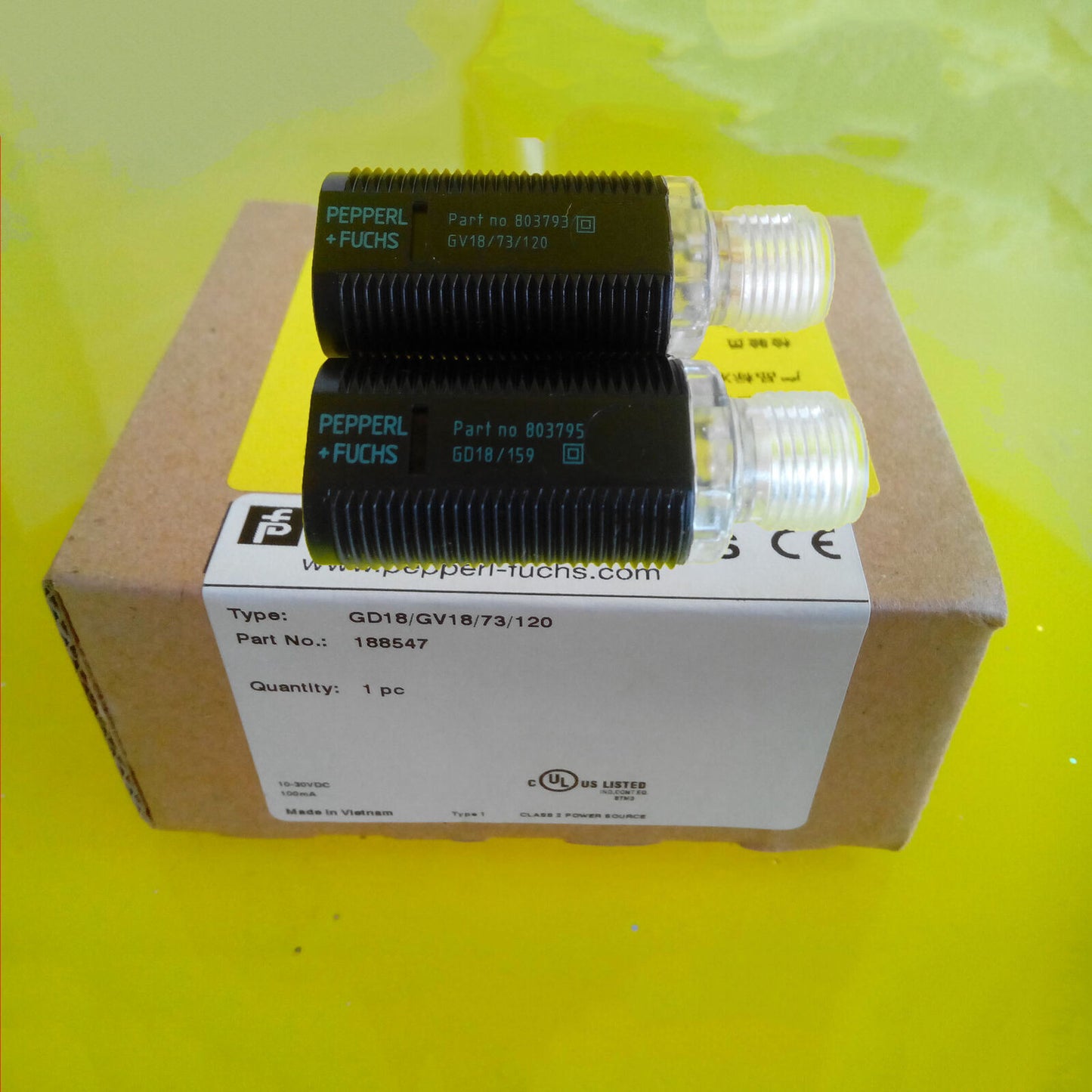 188547 Pepperl+Fuchs Sensor Fast Ship - PEPPERL+FUCHS