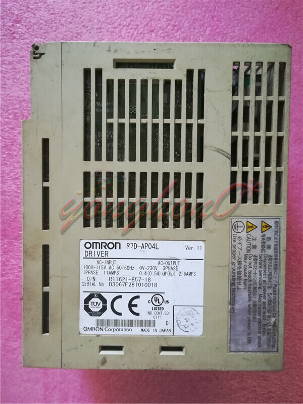 Used Omron R7D-AP04L Servo Driver Tested – Genuine Part - OMRON