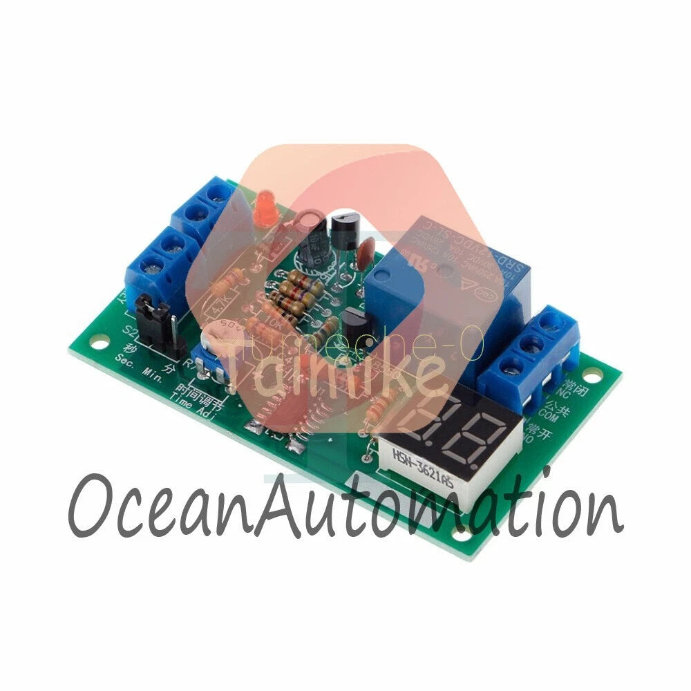 DC 12V LED Display Countdown Timing Timer Delay Turn OFF Relay Switch Module