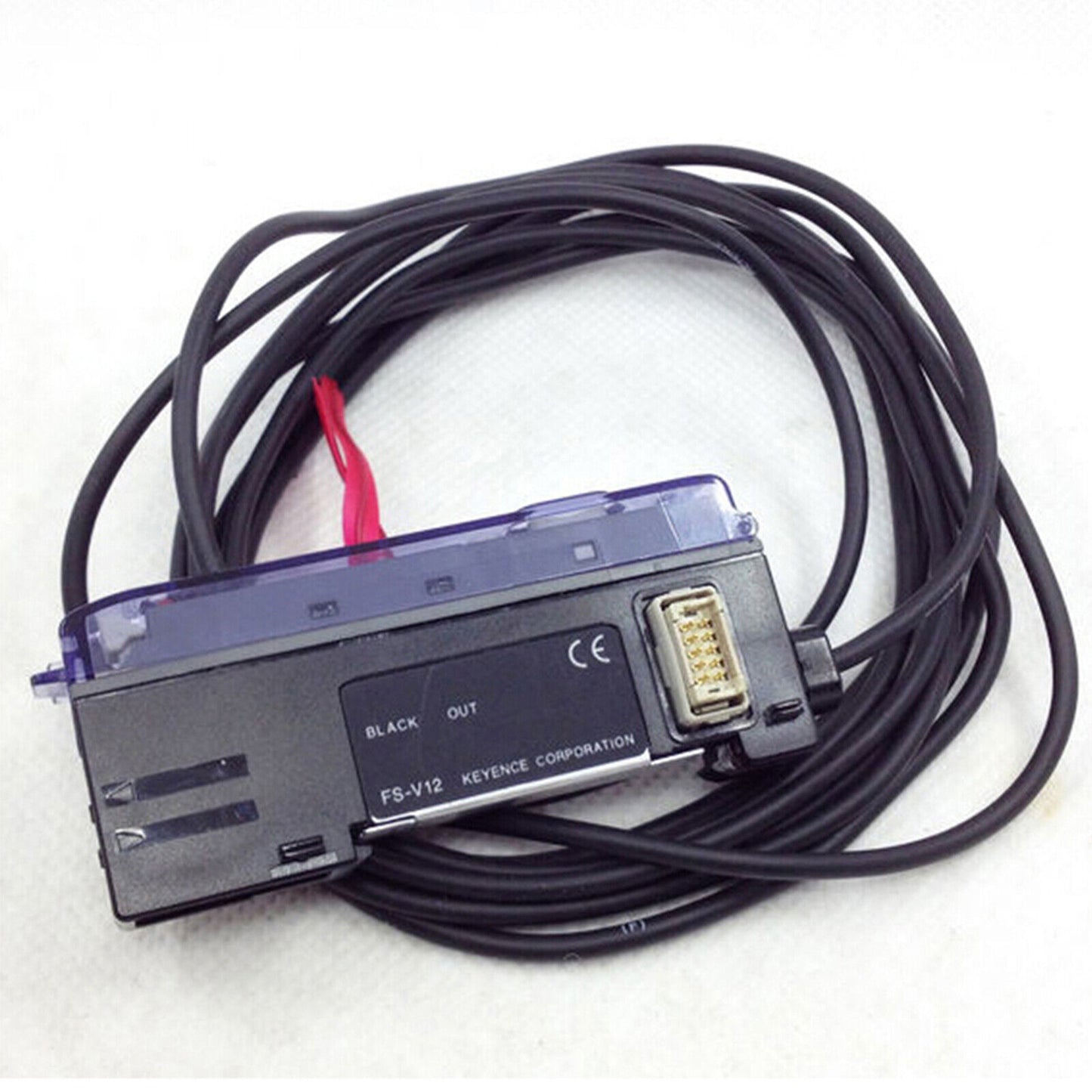 Keyence FS-V12 Fiber Optic Sensor: Tested Good - ONE KEYENCE