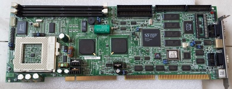 used 1 PCS ROCKY-538TXV V6.2 industrial Mainboard Tested OK
