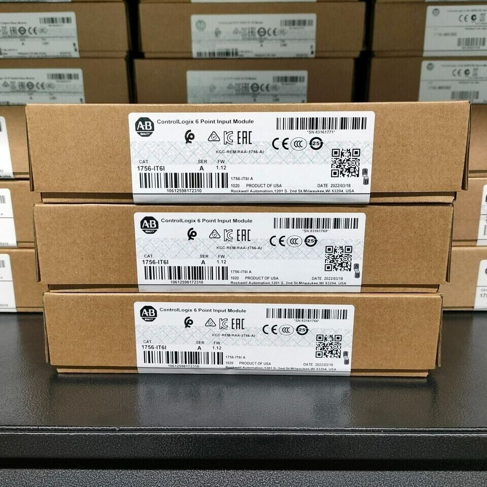 ControlLogix AB 1756-IT6I SER A 6 Point Isolated Input Module Factory Sealed, High Precision Industrial Automation Solution - CONTROLLOGIX