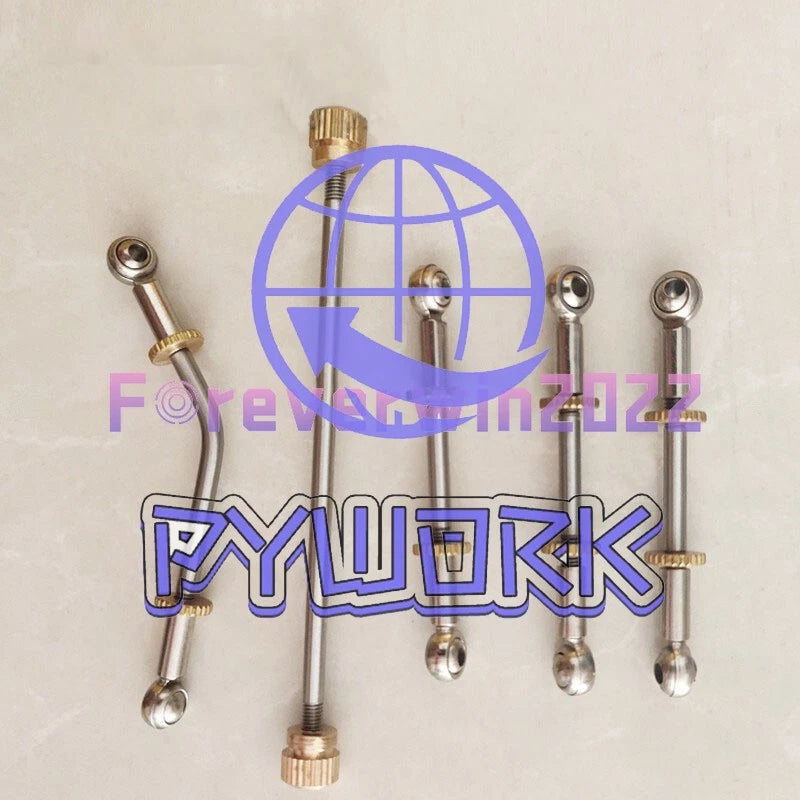 Four-button double-row French horn Slotted beam Button string shaft Linkage~