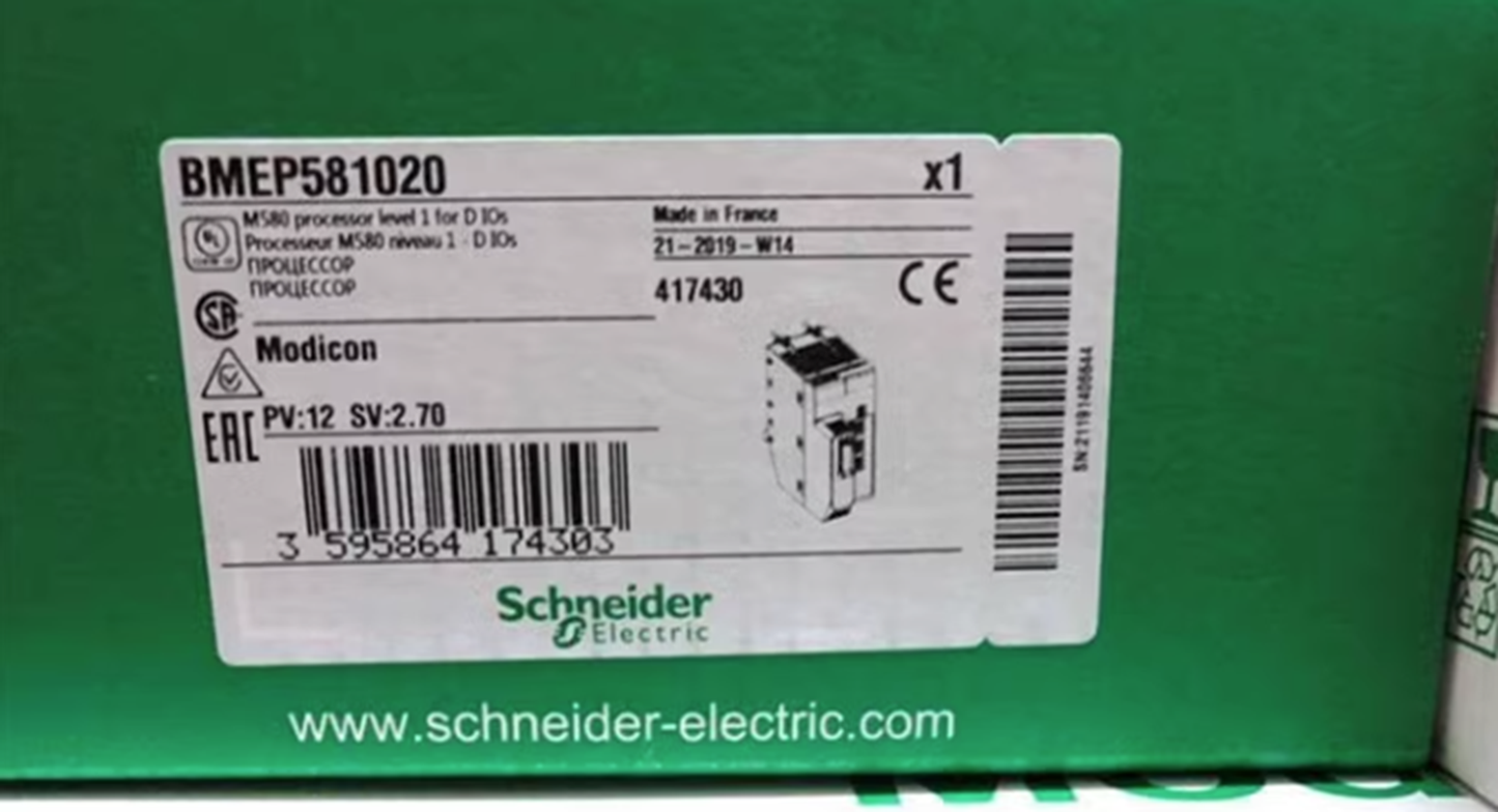 Complete System for Efficient Energy Management | Schneider Electric BMEP581020 | High-Efficiency Motor Control | Modular Design | Easy Integration | Customizable | Energy Savings | Smart Automation - SCHNEIDER ELECTRIC