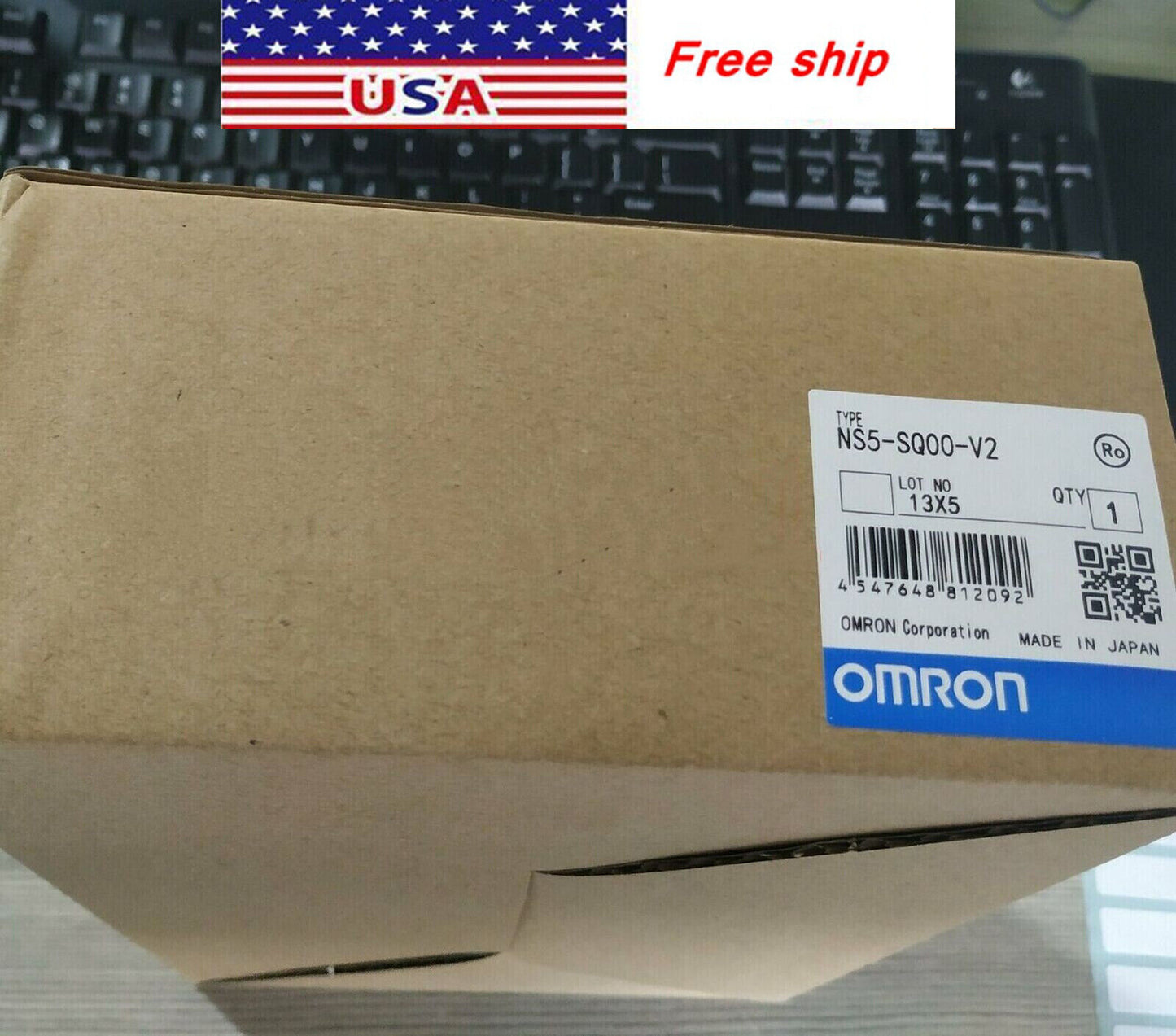 new OMRON HMI NS5-SQ00-V2 TOUCH PANEL NS5SQ00V2 In Box ping - OMRON