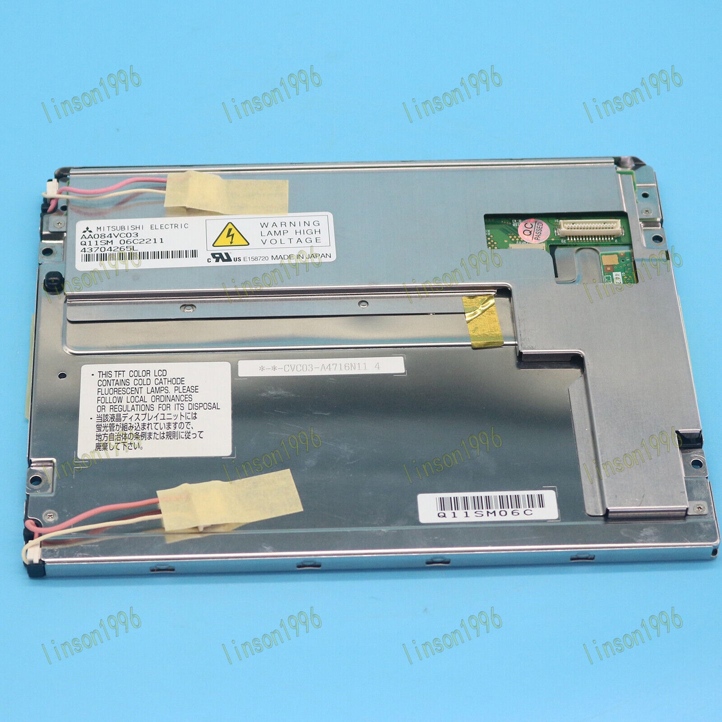 1pc mitsubishi lcd display aa084vc03 8.4 inch 640x480 resolution portable panel - MITSUBISHI