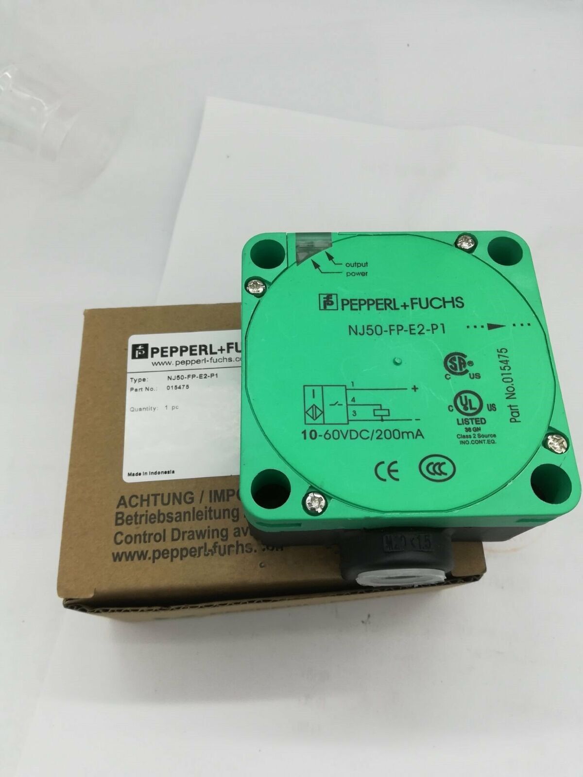 Fast Pepperl+Fuchs NJ50-FP-E2-P1 In Box - PEPPERL+FUCHS