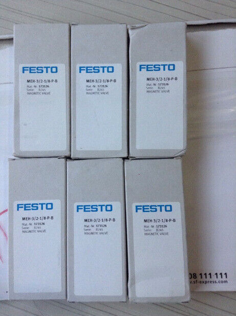 1PC Festo MEH-3/2-1/8-P-B 173126 Solenoid Valve