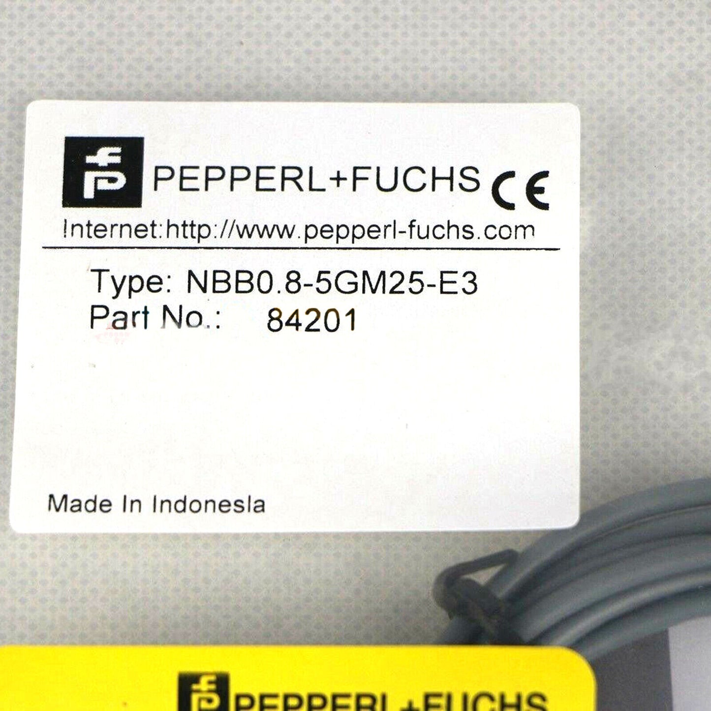Pepperl+Fuchs Sensor NBB0.8-5GM25-E3 - PEPPERL+FUCHS