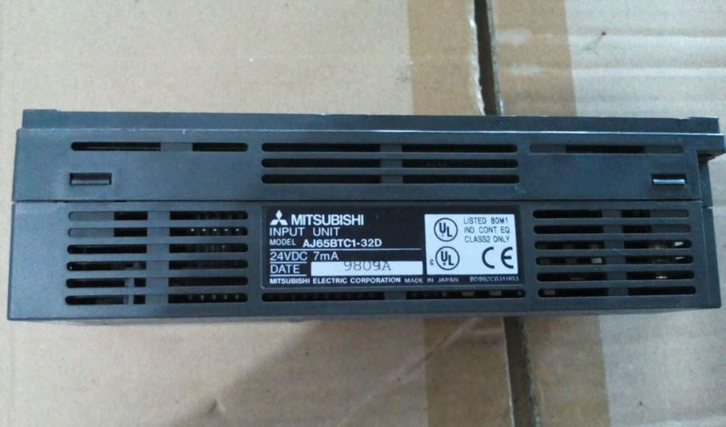 used ONE Mitsubishi AJ65BTC1-32D Input Unit Tested in Good Condition - MITSUBISHI