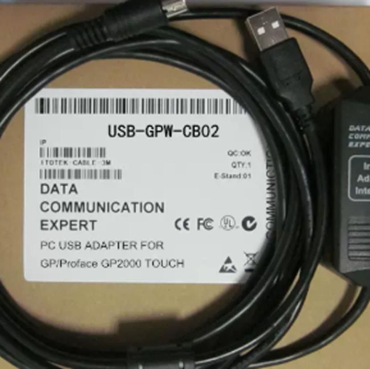 PROFACE USB Programming Cable - CB02 - USB-GPW Adapter for Programming Devices - PROFACE