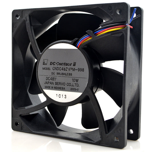 1pcs SERVO CNDC48Z4PM-998 12038 48V 10W 12CM 4-wire Inverter cooling fan