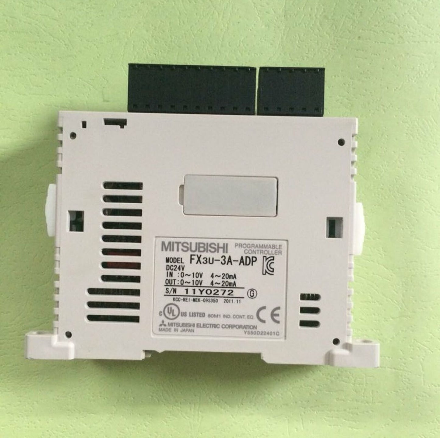 Used Mitsubishi FX3U-3A-ADP Tested Good Condition - MITSUBISHI