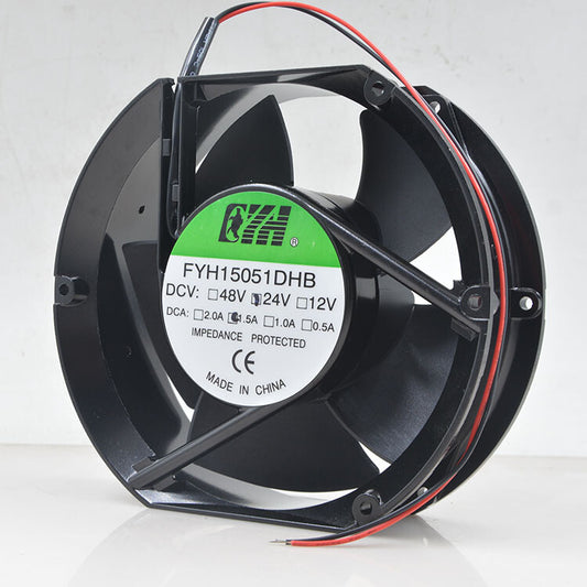 1pcs FYS FYH15050DHB 15CM 24v 1.5A 17251 Automotive Air Conditioning Fan
