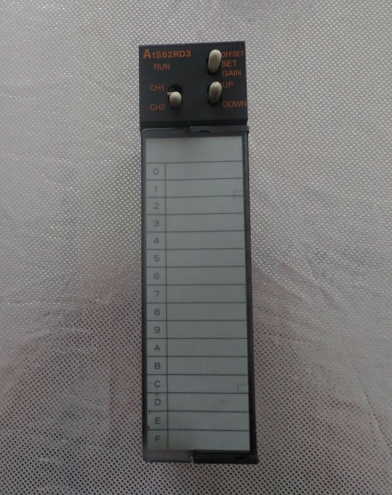 Mitsubishi Melsec PLC A1S62RD3 Input Unit – Tested and in Excellent Condition - MITSUBISHI