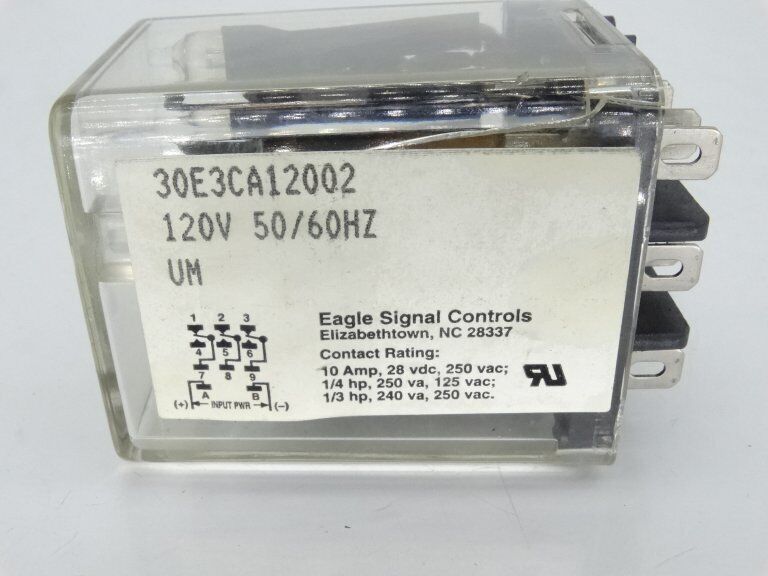 DANAHER CONTROLS 30E3CA12002 RELAY - DANAHER CONTROLS