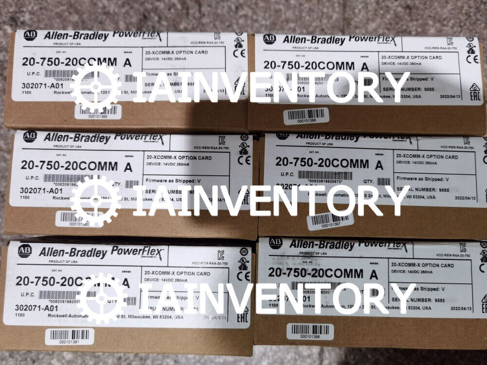 1 PC New Allen-Bradley 20-750-20 COMM Communication Card - ALLEN-BRADLEY