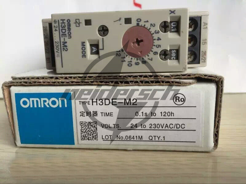 new OMRON Time Relay H3DE-M2 24-230V H3DEM2 - OMRON