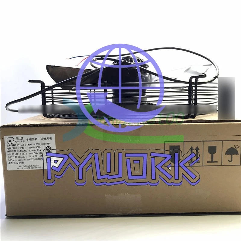 1Pcs MAER YDWF74L60P4-522N-450S 220V External Rotor Fan 249W 1.13A
