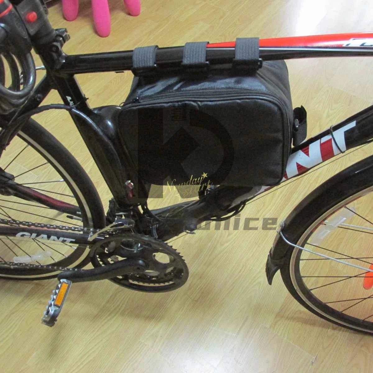 1pcs Cycling Frame Bag Road Mountain Bike Bicycle Li 18650 Battery Pack Ebike