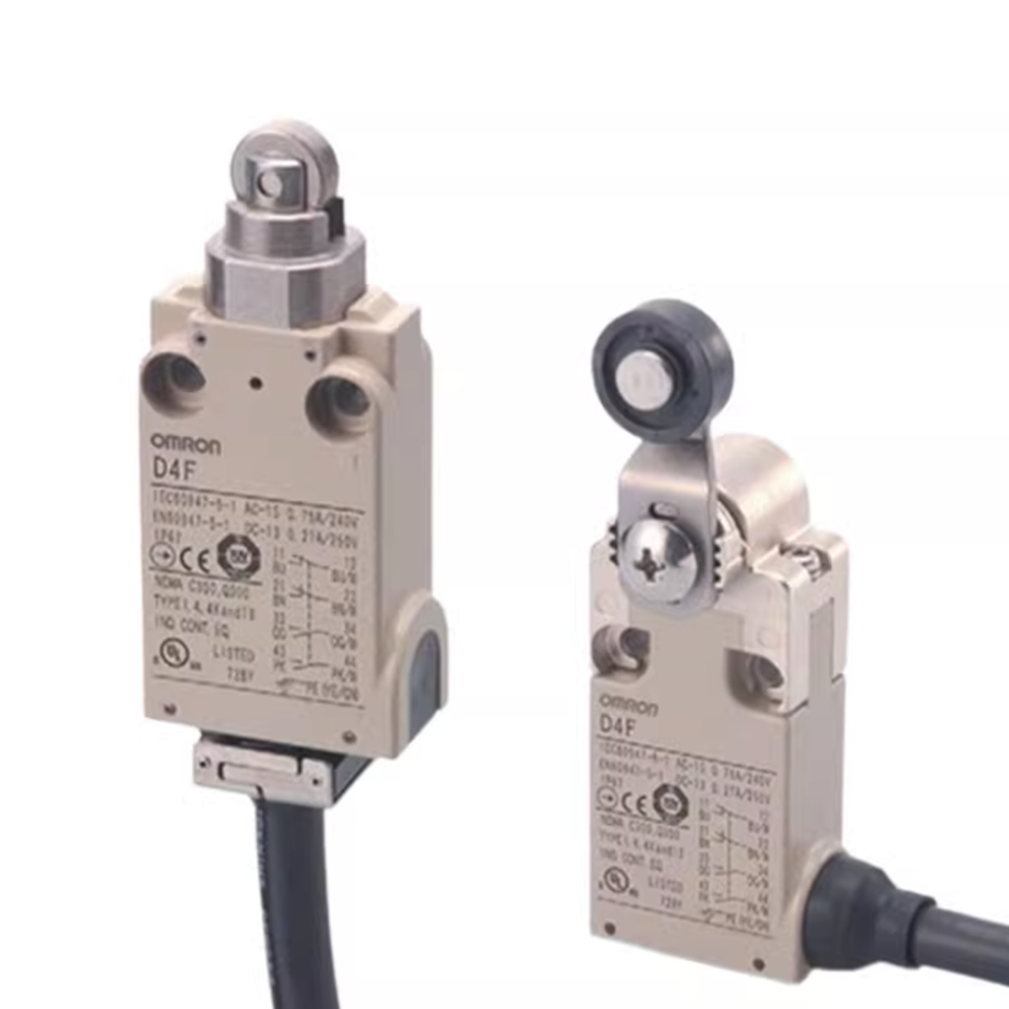 OMRON D4F-102-1R D4F-102-5R Limit Switch, D4F-102-1R 12V, D4F-102-5R 24V, industrial limit switch, high precision, compact design, reliable operation, perfect for automation systems - OMRON