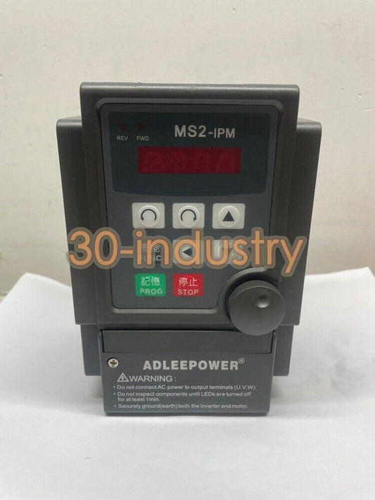 ADLEEPOWER Inverter MS2-104 0.4KW 220V for 1-2HP Applications - ADLEEPOWER