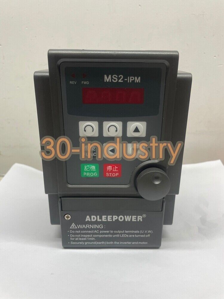 ADLEEPOWER Inverter MS2-104 0.4KW 220V for 1-2HP Applications - ADLEEPOWER