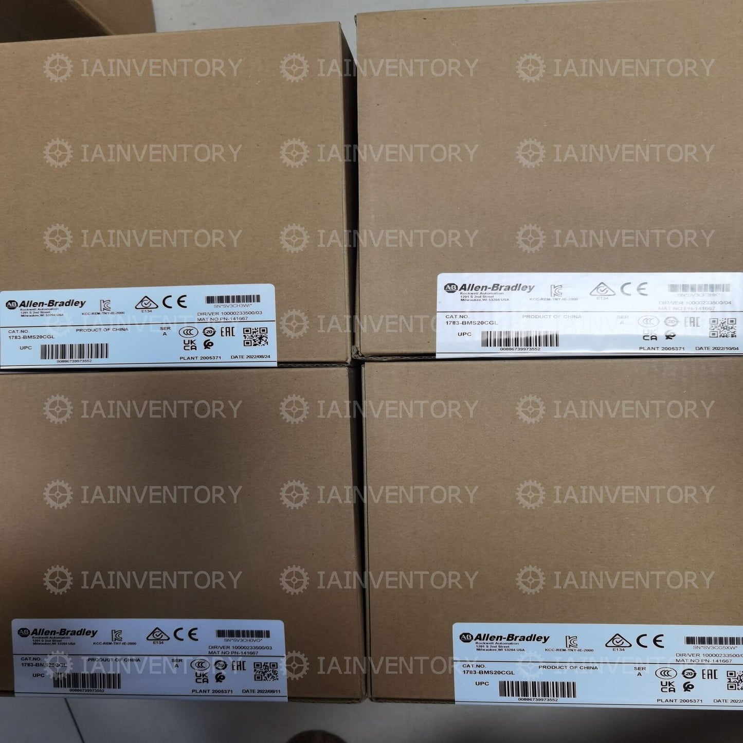 1783-BMS20CGL Stratix 5700 Ethernet Managed Switch by Allen Bradley TESTED - ALLEN BRADLEY