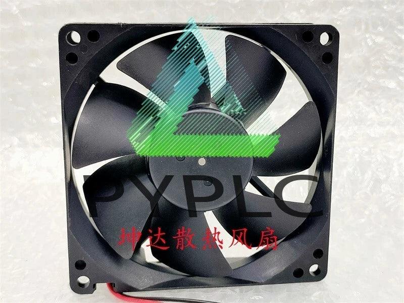 1 PCS NIEDC Fan D09A-24PS2 02 DC24V 0.20A 9225 9cm 2 wire cooling fan