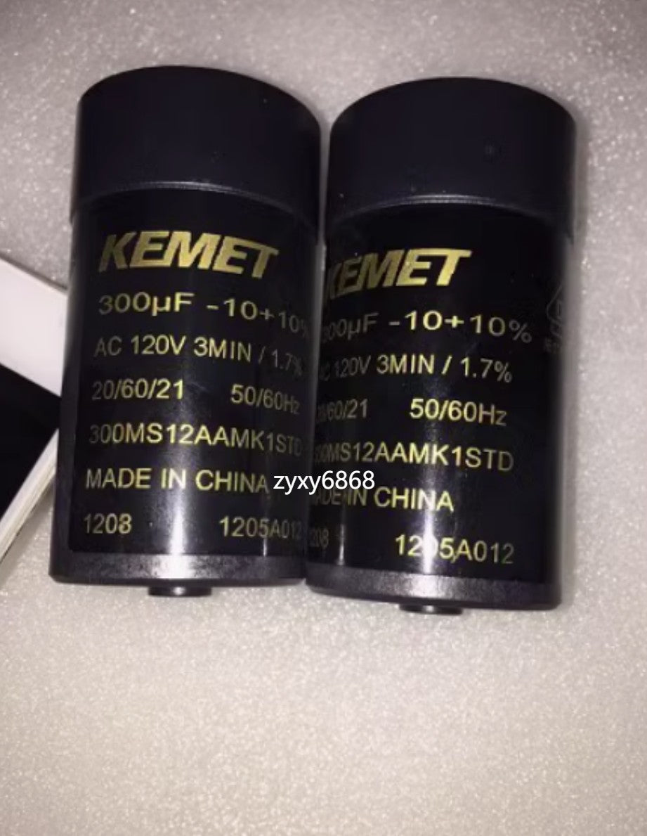 1Pcs Applicable for 300MS12AAMK1STD 120V 300UF KEMET Film Capacitor