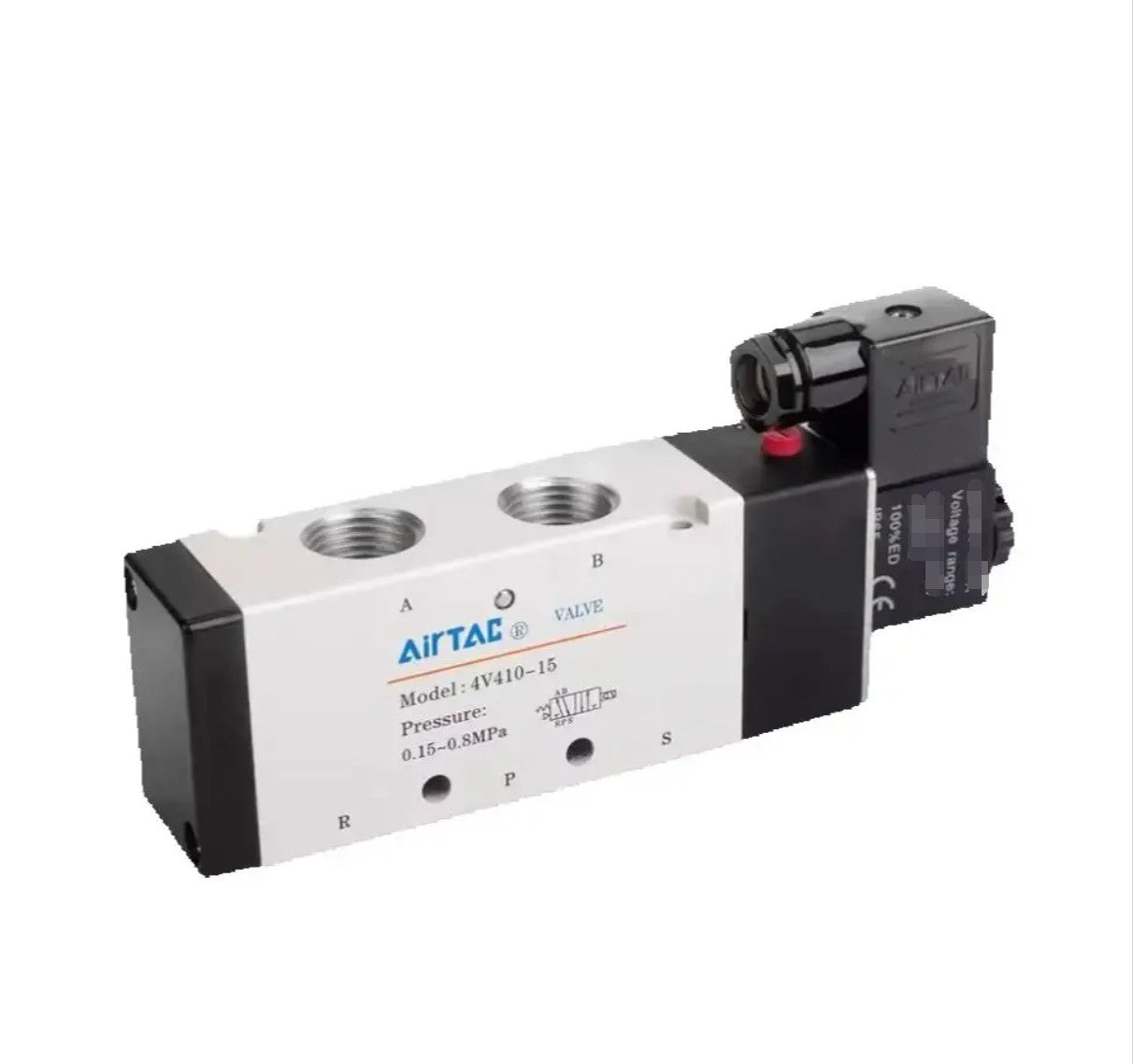 AirTAC 4V41015F 4V410-15 DC12V Solenoid Valve Free Ship