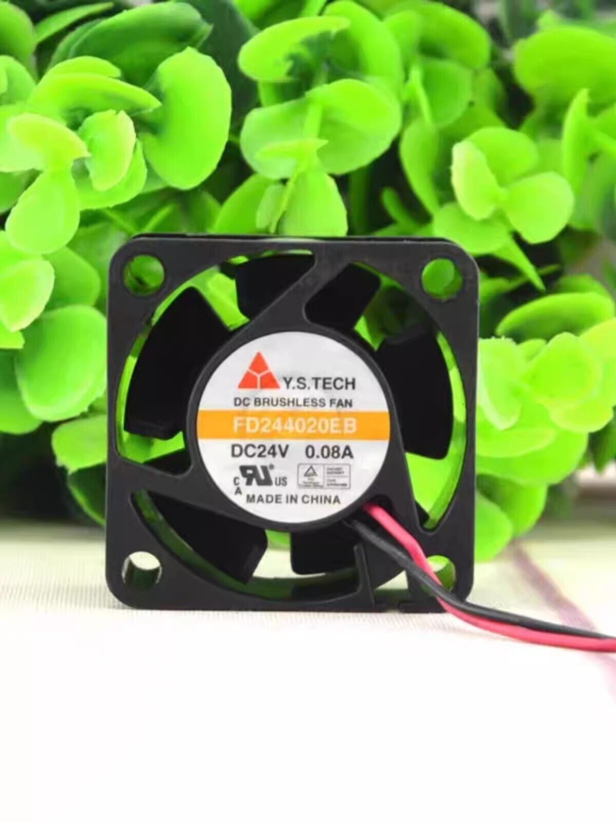 new 1PCS FD244020EB 4020 DC24V 0.08A 4CM 2-wire inverter silent cooling fan
