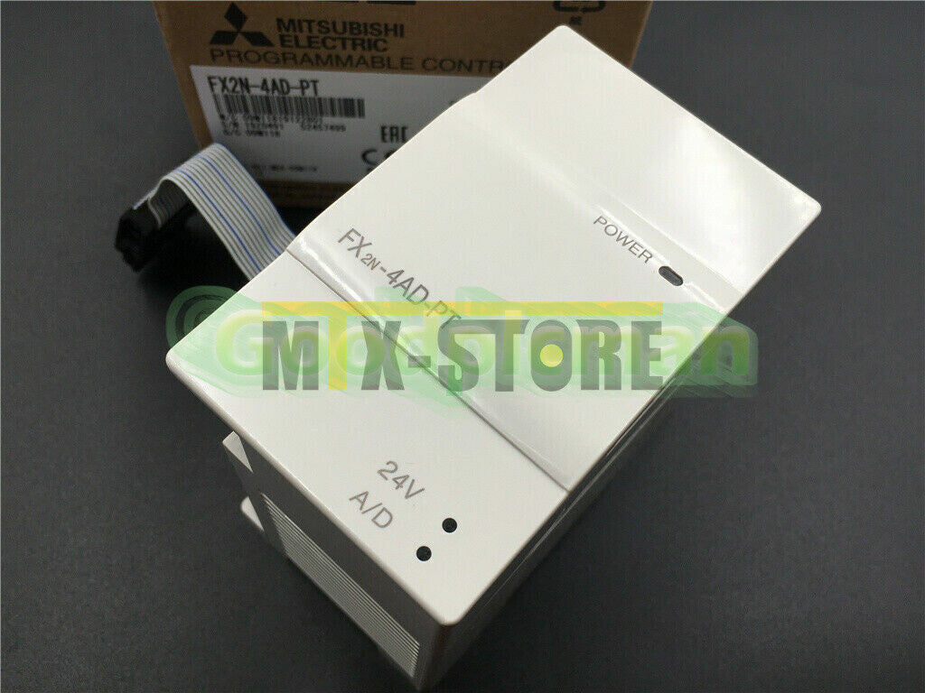 Mitsubishi with box PLC FX2N-4AD-PT IN BOX 1Pcs/
