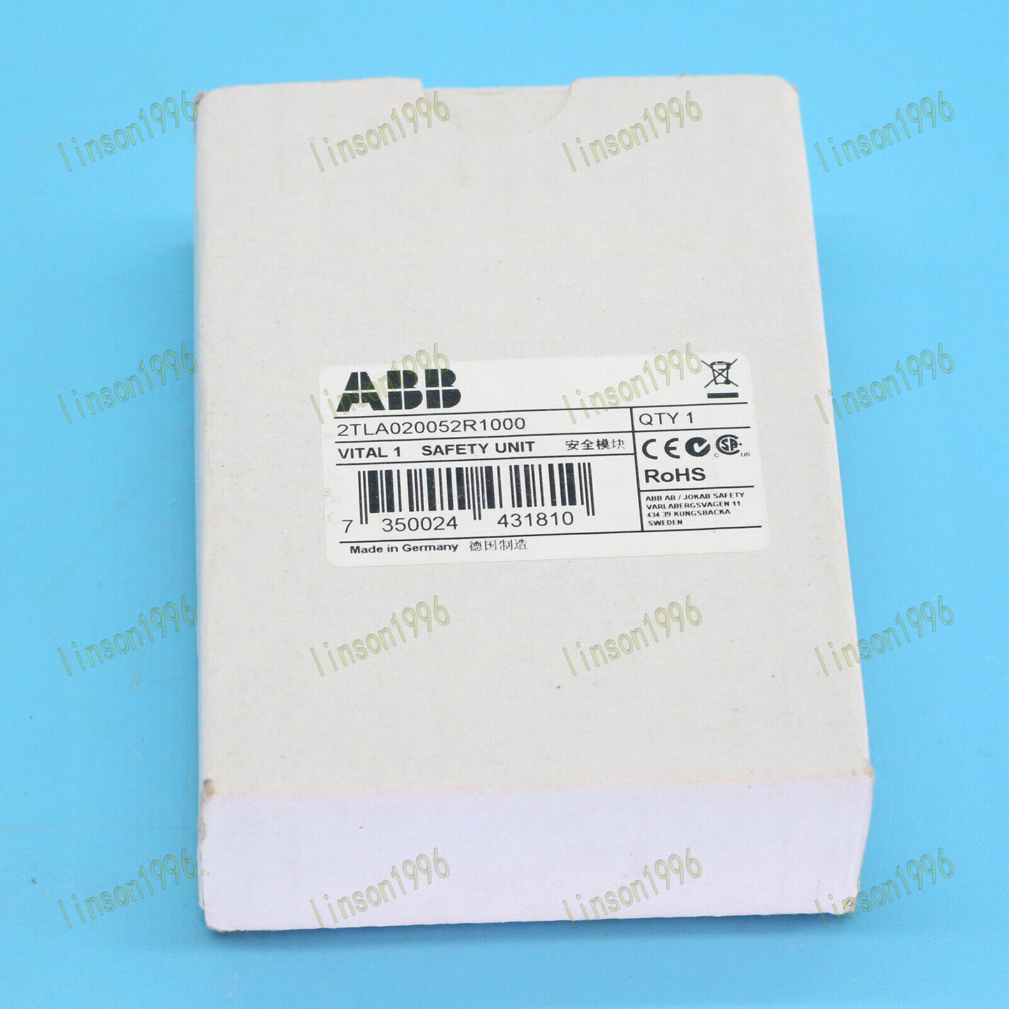 ABB Safety Relays 2T in a Box, 1-Year Warranty - ABB