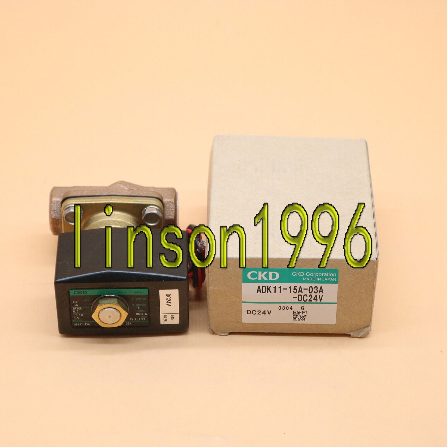 1PCS ADK11-15A-03A-DC24V Solenoid Valve - CKD