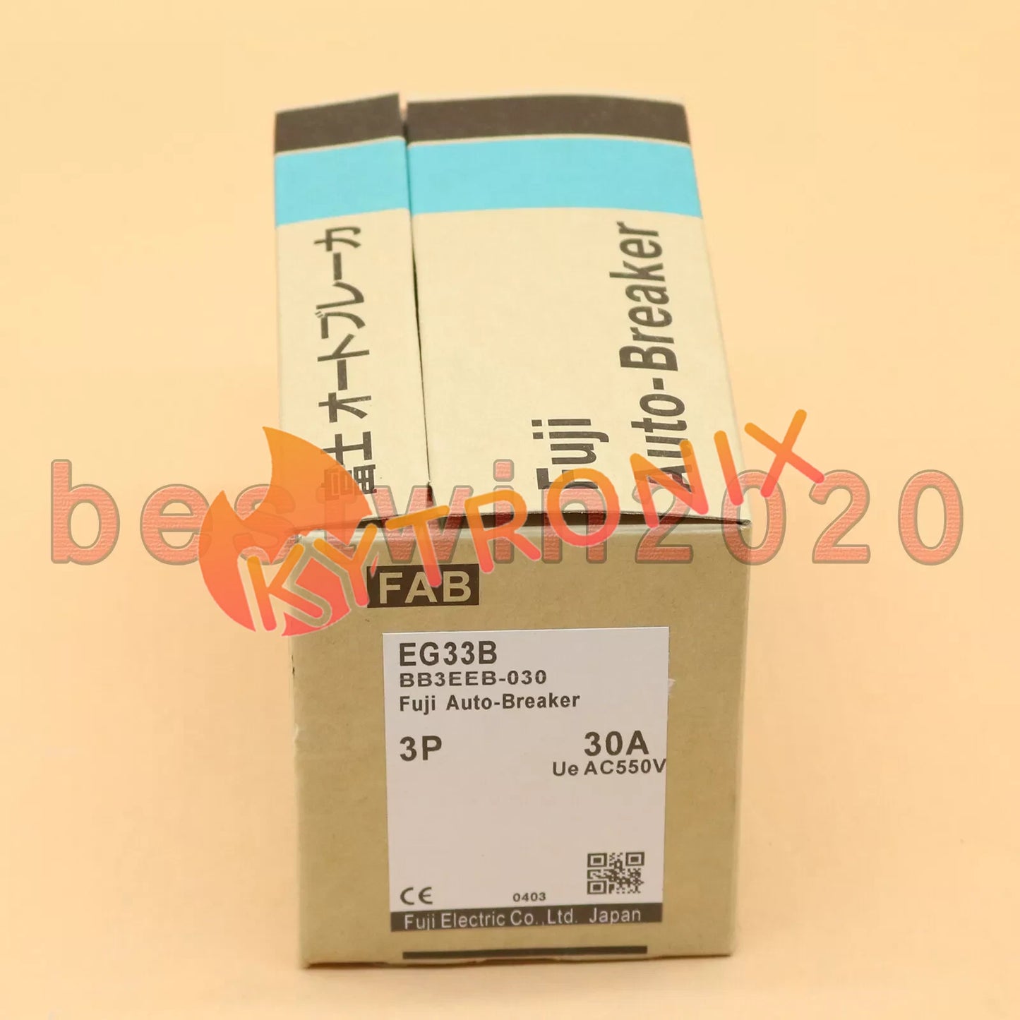 Fuji Electric EG33B 3P 30A Leakage Circuit Breaker