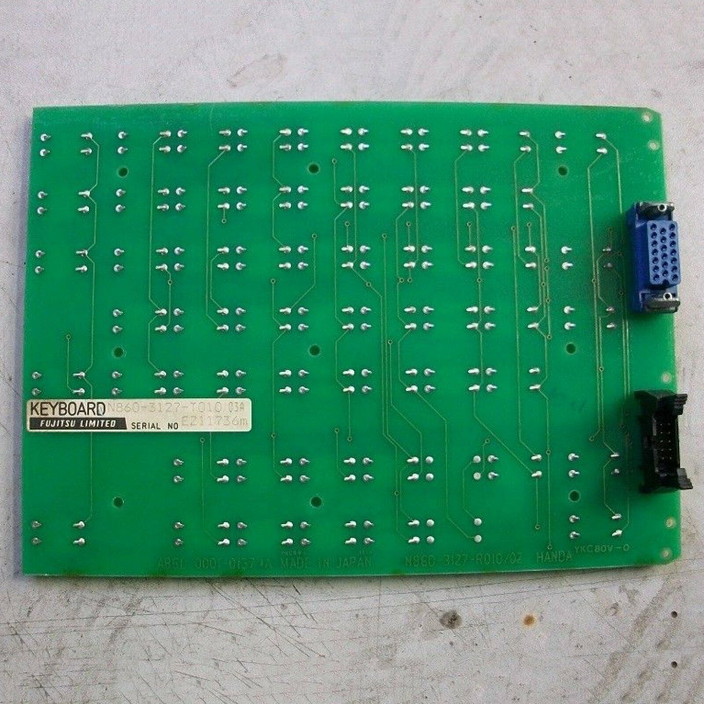 Used Fanuc N860-3127-R010 System Keyboard Switch – Fully Tested - FANUC