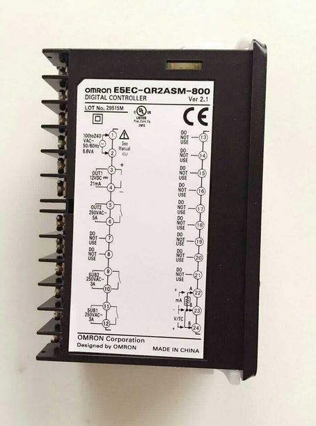 Digital Omron Temperature Controller E5EC-QR2ASM-800 In Box - *TT