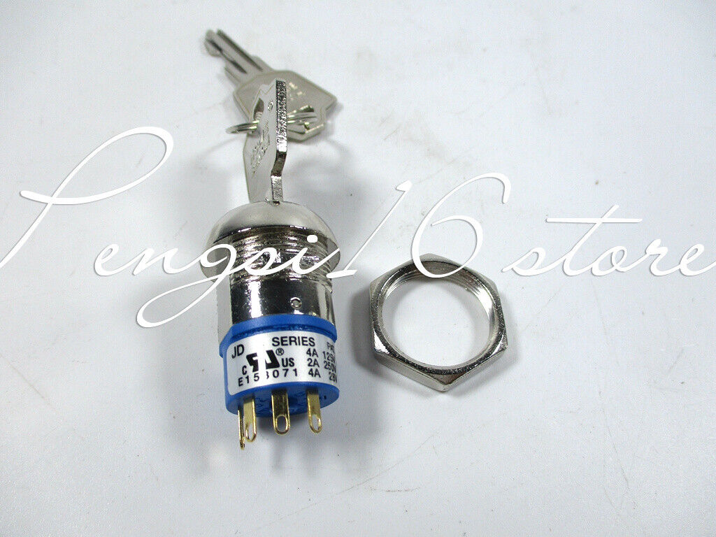 1PCS E158071 JD S SERIES PAT Three-position 4 Feet Key Switch - JD