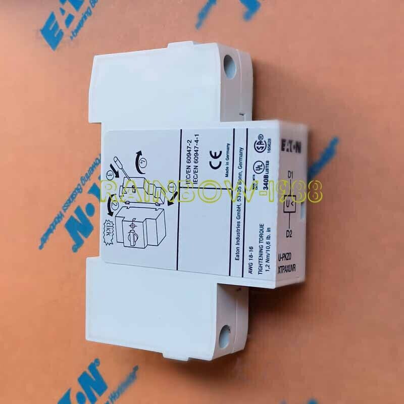 new 1PC EATON Motor Protection Switch U-PKZ0 230V 50HZ Undervoltage Release - EATON