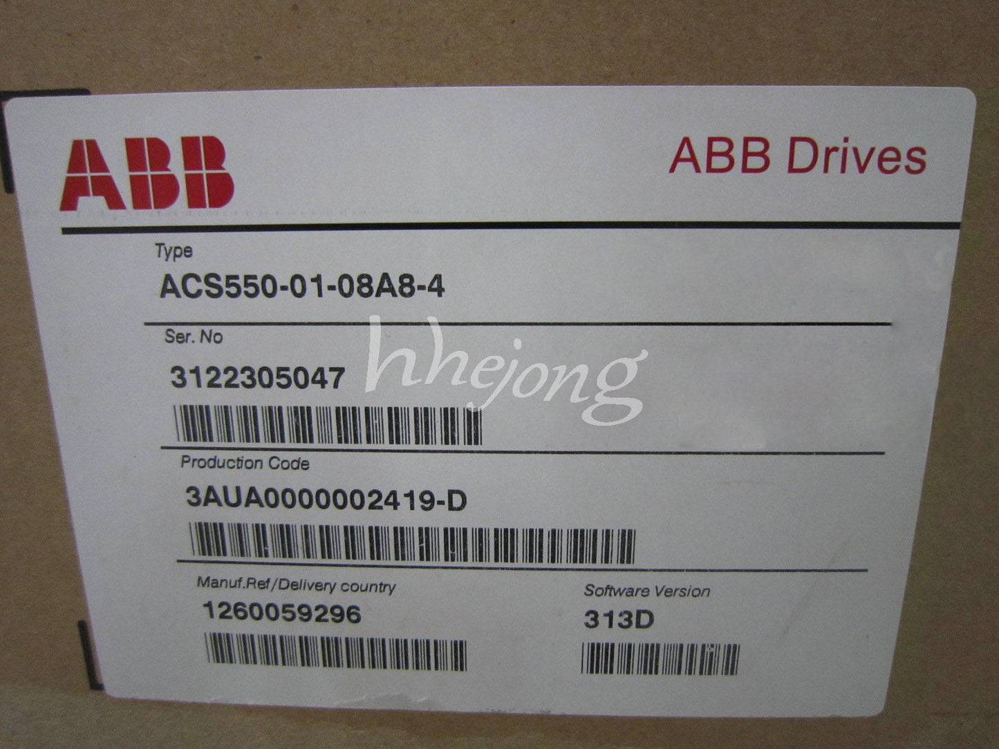 new 1PCS ABB Inverter 3KW ACS550-01-08A8-4 - ABB