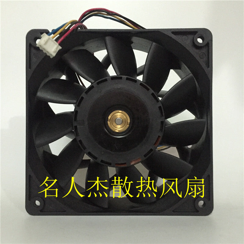 1pcs AVC 2B12038B48M 12038 48V 0.54A 12 cm 48V industrial computer cooling fan