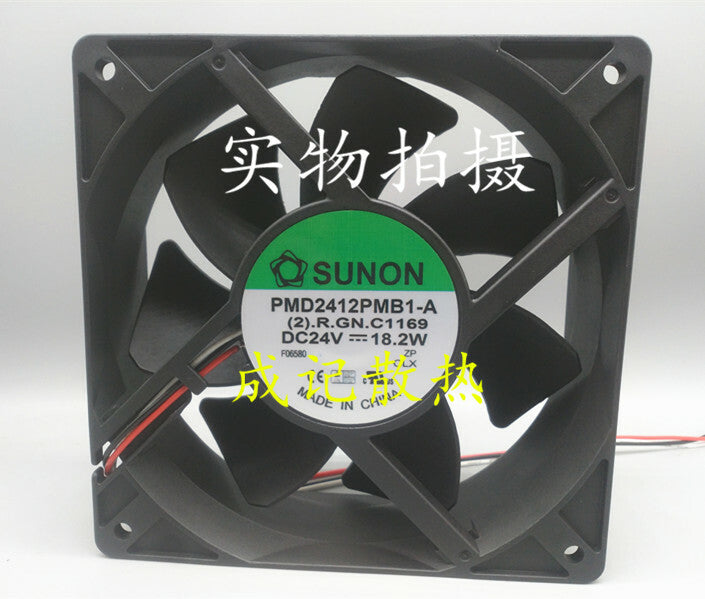 1pcs SUNON PMD2412PMB1-A 12038 24V 18.2W Inverter Fan