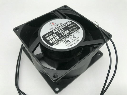 1pcs FULLTECH UF-083823BL H 230V 0.08A13/11W 8038 2-wire AC fan